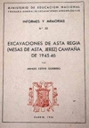 Excavaciones de Asta Regia (Mesas de Asta, Jerez). Campaña de 1945-1946